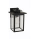 Rock Creek 1 Light 12 inch Textured Black Outdoor Wall Lantern