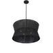 Madura 4 Light 22 inch Matte Black Pendant Chandelier Ceiling Light