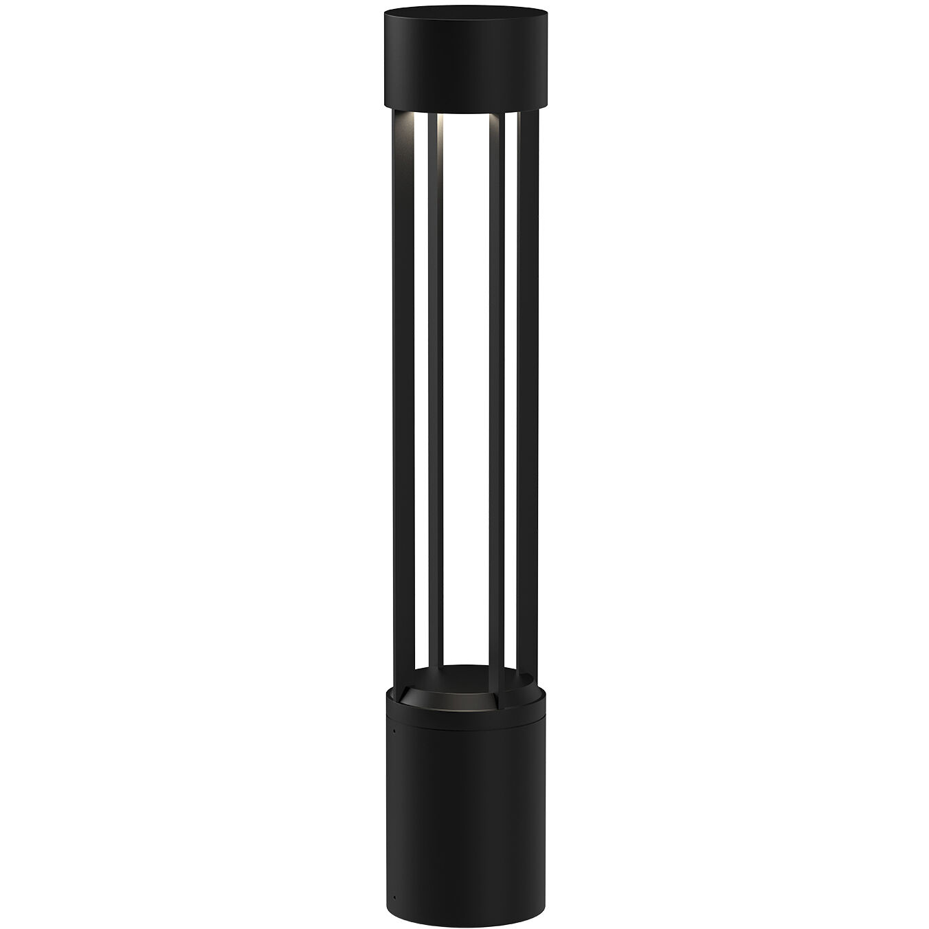 Knox 120 24 watt Black Exterior Bollard