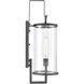 Hopkins 1 Light 24 inch Charcoal Outdoor Wall Sconce