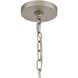 Clausten 4 Light 21 inch Matte Nickel Chandelier Ceiling Light