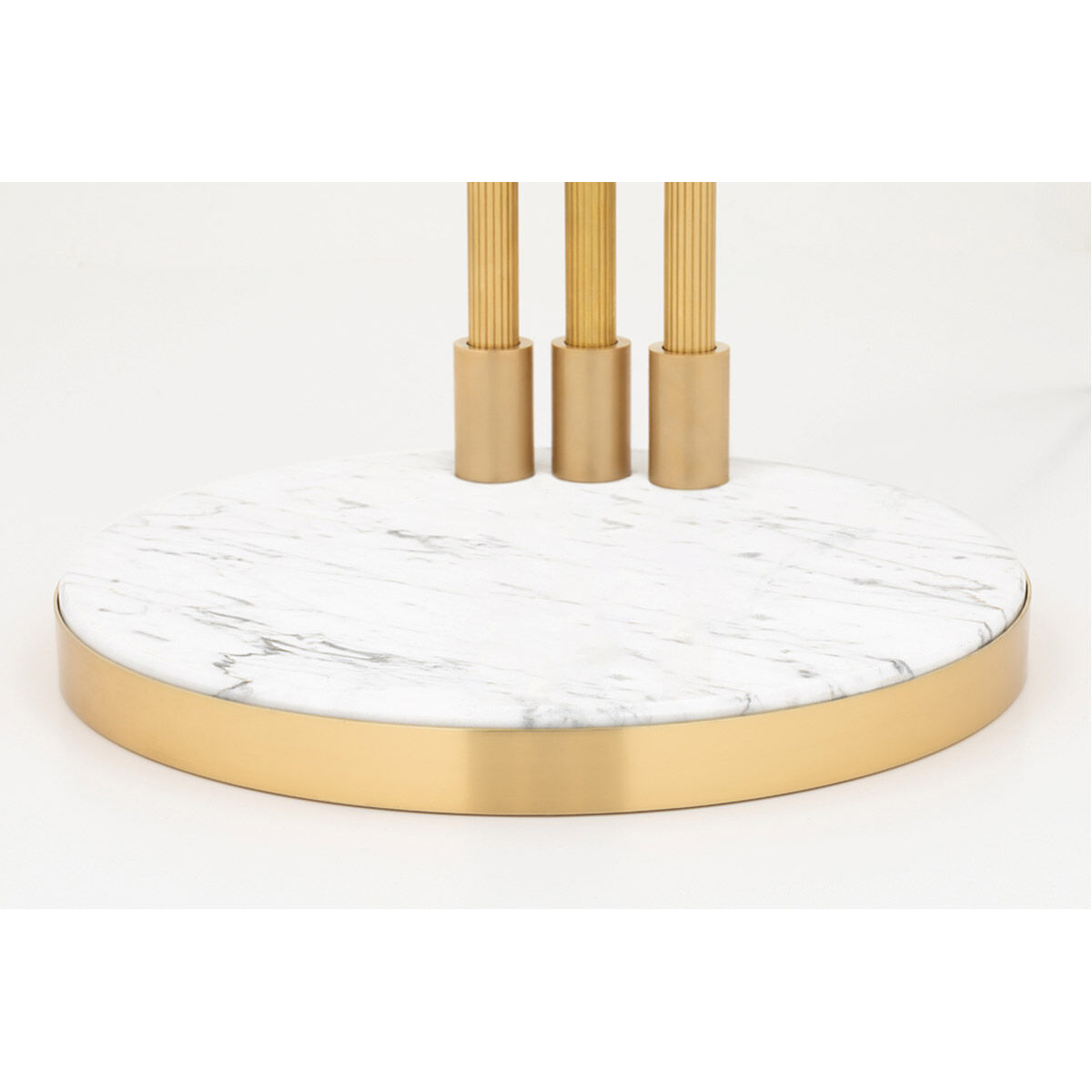 Remsen 31.5 inch 75 watt Aged Brass Floor Lamp Portable Light