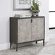 Laurentia Light Gray and Deep Black with Light Gray Glazing Accent Cabinet 