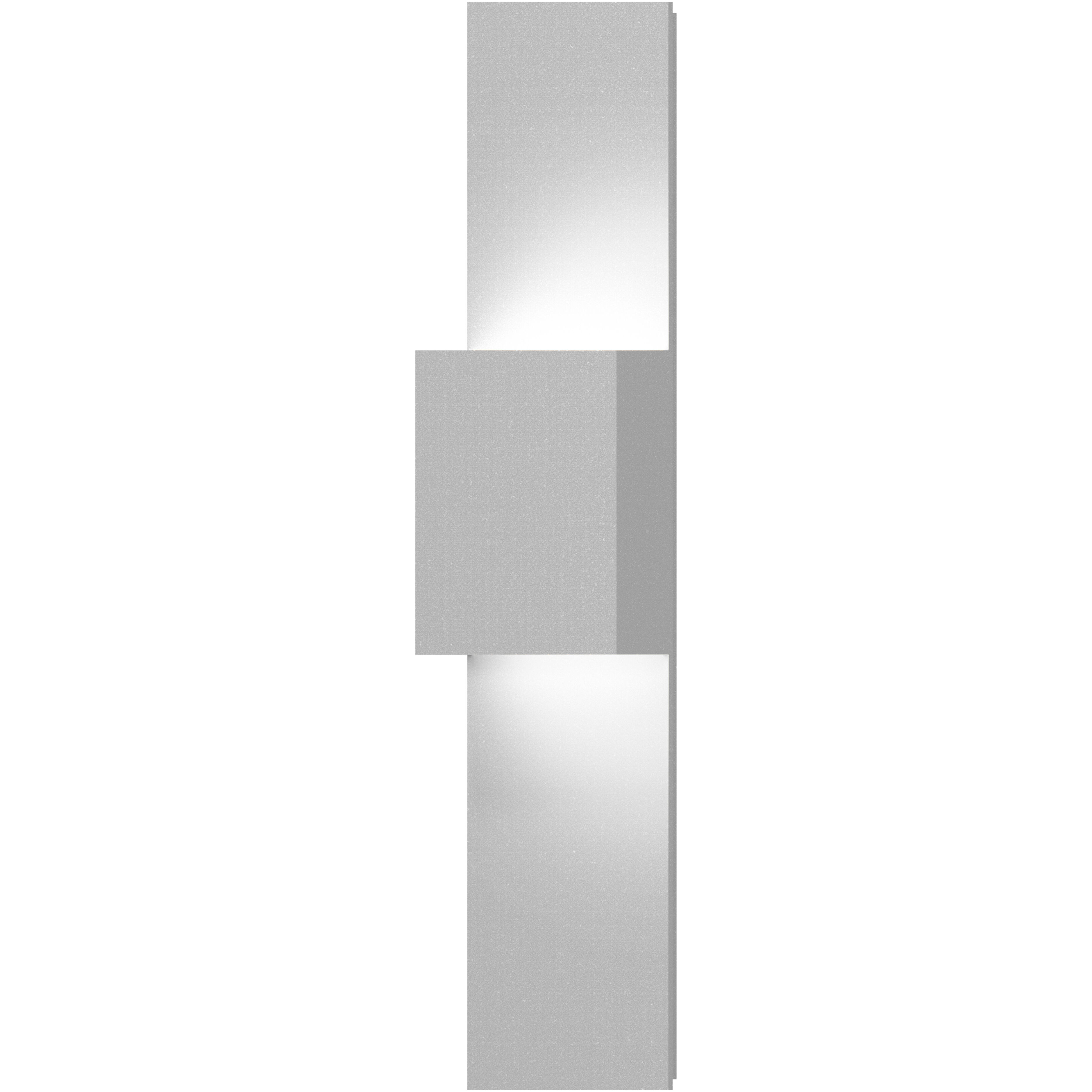 Flat Box 2 Light 6.00 inch Outdoor Wall Light