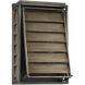 Hartberg 2 Light 18 inch Aged Driftwood Outdoor Wall Lantern