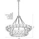 Niu 22 Light 39 inch Coconut Shell Gold / Coconut Shell White Chandelier Ceiling Light
