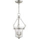 Cortland 2 Light 11 inch Brushed Nickel Pendant Ceiling Light
