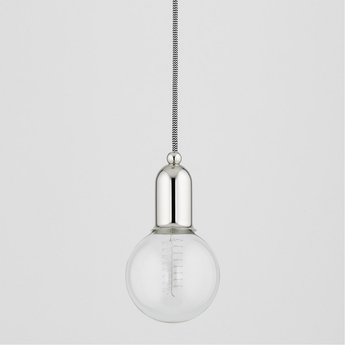 Bryce 1 Light 5 inch Polished Nickel Pendant Ceiling Light