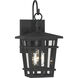 Fieldstone 1 Light 13.75 inch Sand Coal Outdoor Wall Sconce