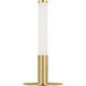 Kelly by Kelly Wearstler Miguel 21 inch 9.00 watt Hand Rubbed Antique Brass Table Lamp Portable Light