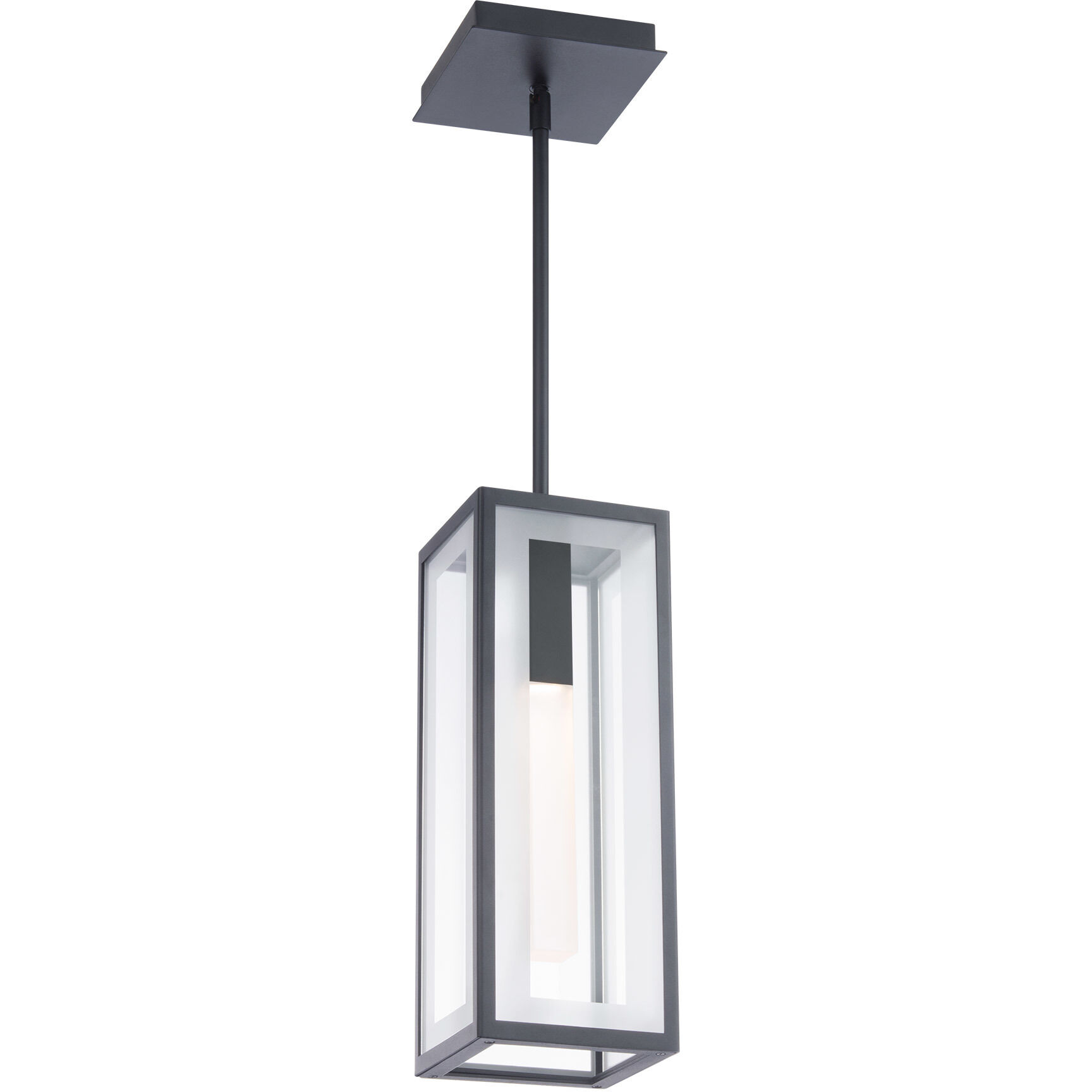 Cambridge 1 Light 5.5 inch Black Outdoor Pendant