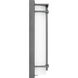 Syndall Outdoor Wall Lantern in Titanium, Medium