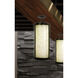Great Outdoors Salt Creek LED 13 inch Coal Outdoor Pendant
