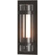 Torch 1 Light 20.8 inch Coastal Oil Rubbed Bronze Outdoor Sconce, Large - Open Box