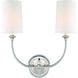 Sylvan Bath Wall Light in Polished Nickel