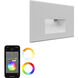 Colorscaping 12 5.00 watt White on Aluminum Step and Wall Lighting, Colorscaping