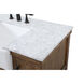 Clement 42 X 22 X 34.13 inch Driftwood Bathroom Vanity Cabinet