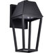 Colt LED 11.75 inch Matte Black Outdoor Wall Light