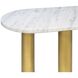 Gabrielle 48 X 20 inch Natural Stone Cocktail Table