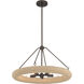 Aeris 5 Light 24 inch Dark Bronze Pendant Ceiling Light
