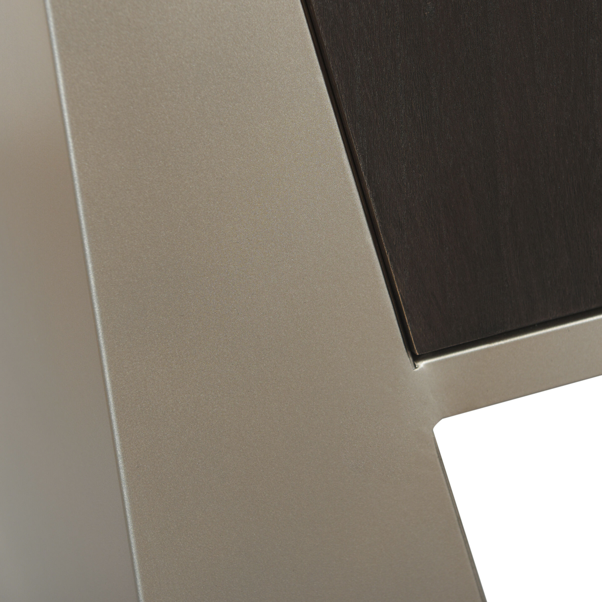 Cameron Gray Brown and Rose Gold Cabinet