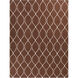 Fallon 156 X 108 inch Dark Brown, Beige Rug