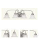 Edgemont 4 Light 30.5 inch Brushed Nickel Vanity Sconce Wall Light