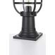 Janney 1 Light 16.5 inch Black Outdoor Post Light