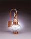 Onion 1 Light 21 inch Antique Copper Outdoor Wall Lantern in Optic Glass