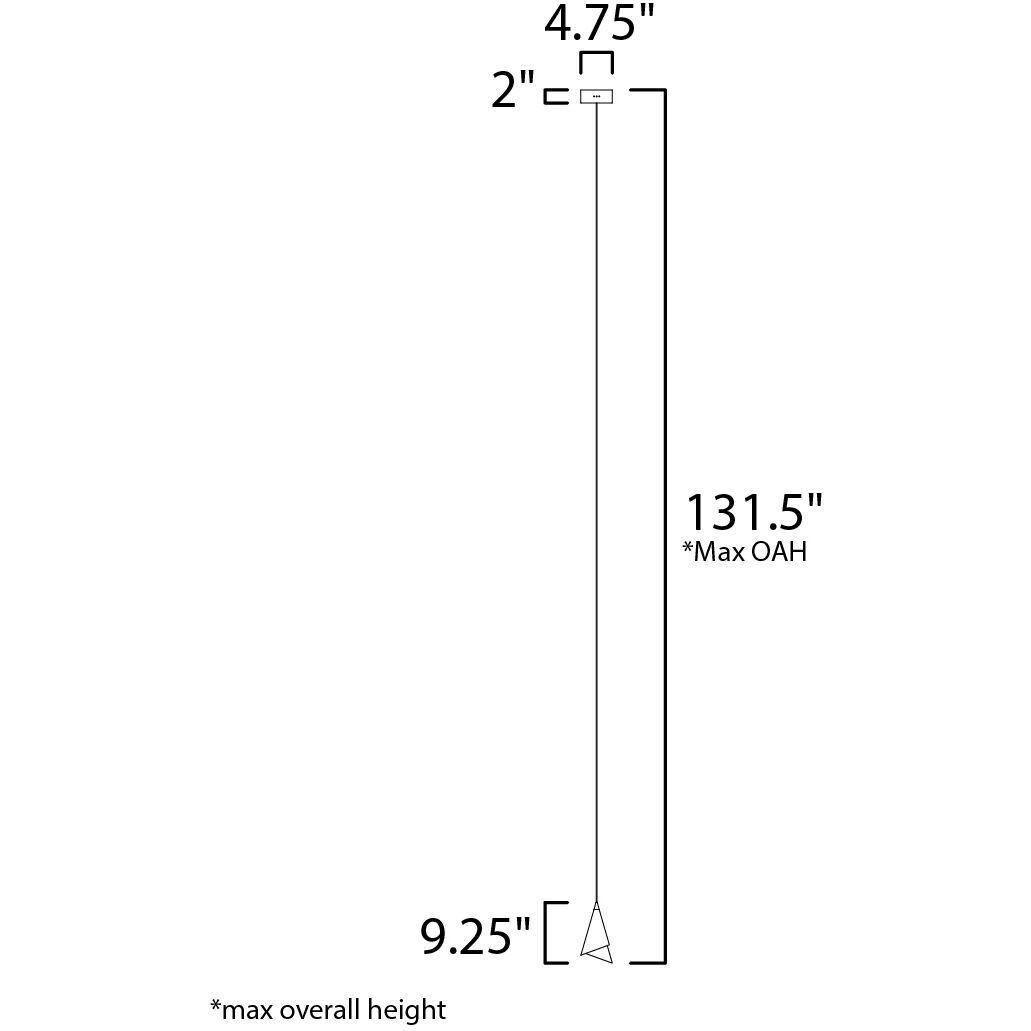 Mermaid LED 4.75 inch Black and Metallic Gold Mini Pendant Ceiling Light