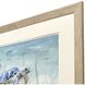 Undersea Ray Undersea Turtle Blue and Turquoise and Green Framed Art, Propac