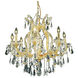 Maria Theresa 9 Light 26 inch Gold Dining Chandelier Ceiling Light in Clear, Royal Cut