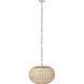 Sidney 3 Light 23.5 inch Natural Pendant Ceiling Light