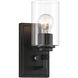 Binsly 1 Light 4.5 inch Coal Bath Vanity Light Wall Light