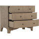 Princeton Blonde Natural / Brushed Bronze Chest