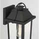Branwyn 1 Light 13 inch Sand Coal Black Outdoor Wall Lantern