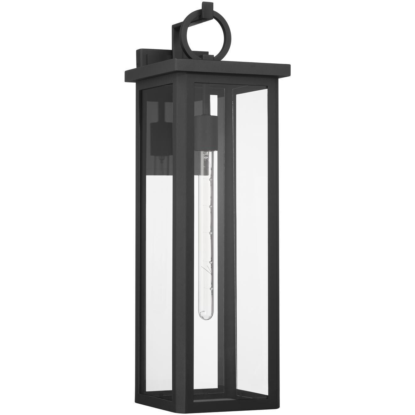 Boadie 1 Light 25 inch Matte Black Outdoor Sconce