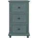 Aged Seafoam 30 X 16 inch Aged Seafoam Wash Side Table
