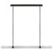 Avroko Langston 1 Light 61 inch Plated Dark Bronze Linear Chandelier Ceiling Light in 120V