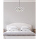 Emilia 3 Light 16 inch Chrome Pendant Ceiling Light