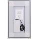 Riven 30 X 18 inch White LED Mirror