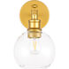 Collier 1 Light 6 inch Brass Wall sconce Wall Light