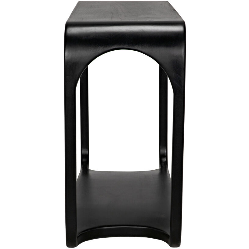 Milena 52 X 16 inch Hand Rubbed Black Console