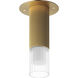 Reeds LED 2.5 inch Gold Flush Mount Ceiling Light