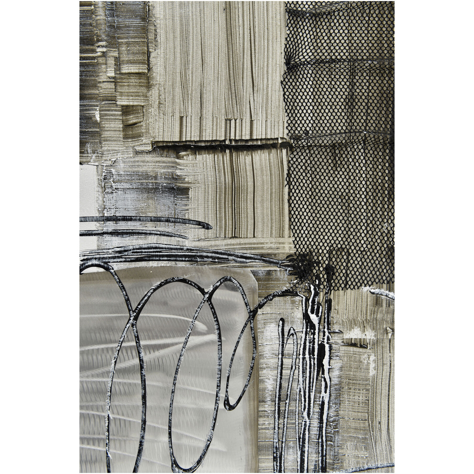 Shade Abstract I 47 X 32 inch Painting