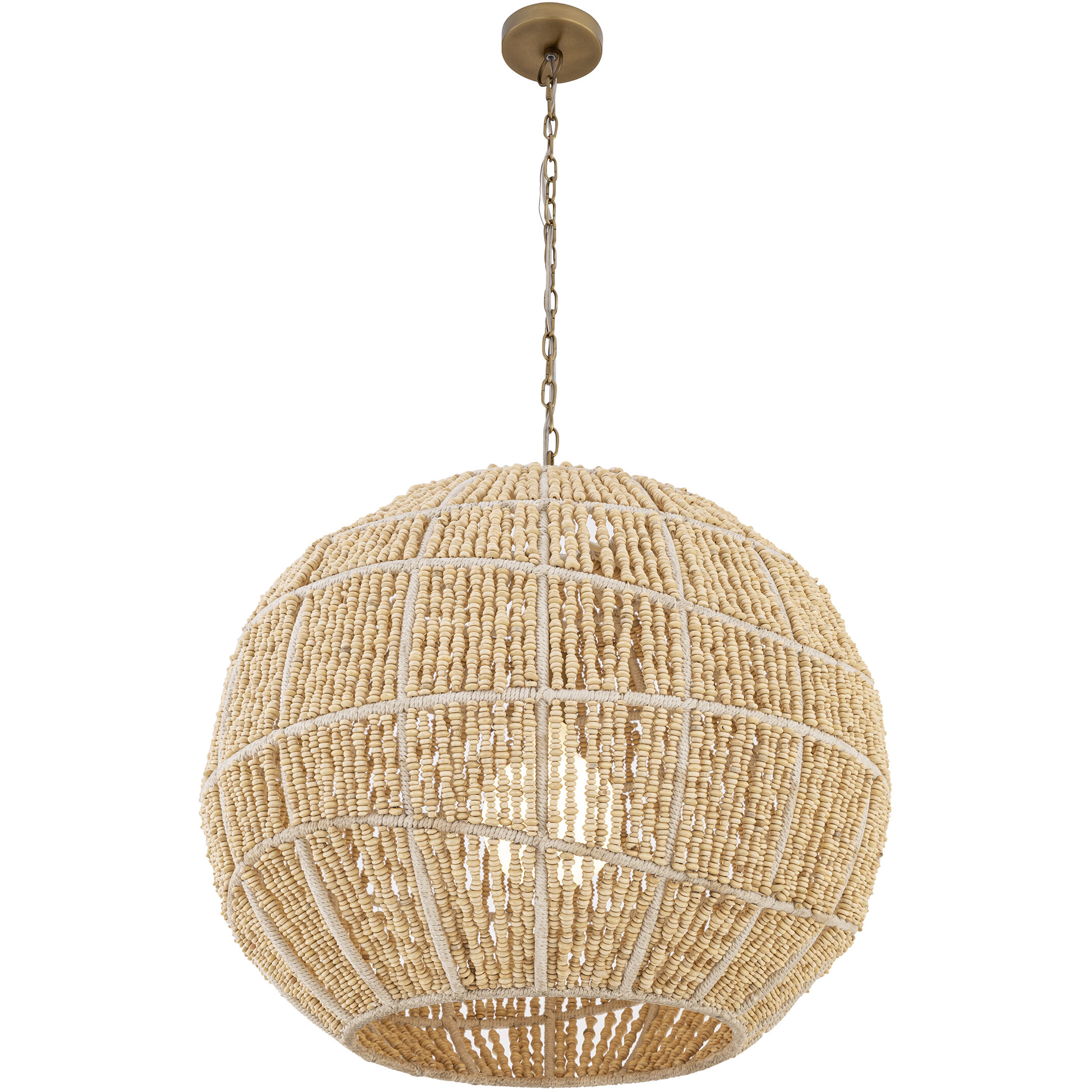 Cavara 1 Light 23 inch Legacy Brass Pendant Ceiling Light