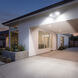 Stella LED 6.7 inch White Double Flood Light, Motion Sensored