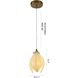 Canada Pendant Ceiling Light in Bronze