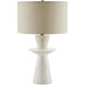 Cantata 30 inch 150 watt Off-White Distressed Table Lamp Portable Light