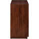 Jardin Walnut/Antique Brass Cabinet